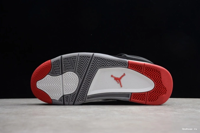   4 Black Retro Cement Jordan 308497-089 0730